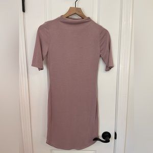 Mauve Bodycon Dress NWT